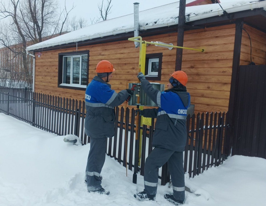 В Любинском районе Омской области построены новые газопроводы